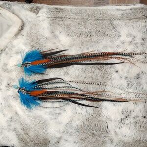 Handmade Feather Earrings